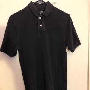 Arizona Black button down crew neck